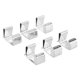 thumbnail image 5 of Ganchos Para Canalones De Luces Navideñas De Acero Inoxidable, 50 Uds., Metal, 5 of 7