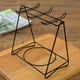 thumbnail image 2 of EeaseMX Soporte triangular de acero inoxidable para tazas y platos, soporte colgante para tazas de café, organizador de cocina, estante de secado (para 6 tazas y 6 platos), 2 of 7