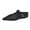 Black, variant on Black Women'S Sandals Slides Pu Upper Woven Hollow Out Pointy Toe Mules For Women Comfortable Casual Summer Shoes