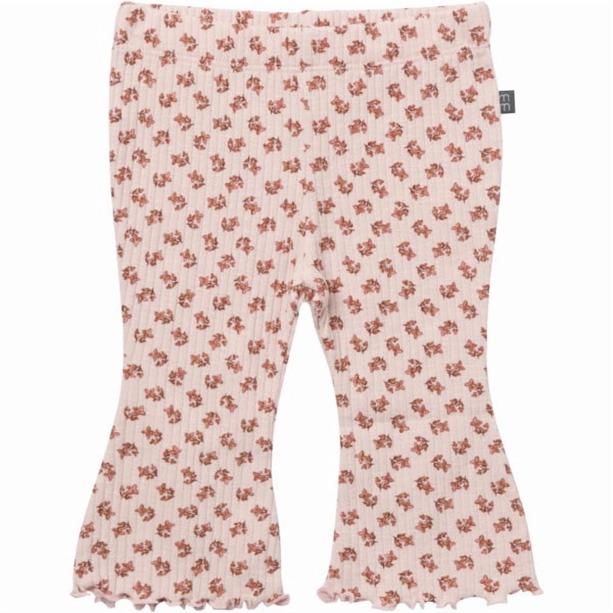 Modern Moments by Gerber Baby Girl Henley Ruffle Top With Pants, sizes 0/3 Months - 24 Months&nbsp;