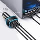 thumbnail image 2 of USB con 3 puertos PD 65W Dual USB y adaptador de cargador de coche QC 3.0, 2 of 4