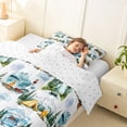 thumbnail image 3 of Erosebridal Rustic Adventure Camping Twin Comforter Sets,Blue Camper RV Bedding Set For Adults,Reversible,2-Piece, 3 of 7