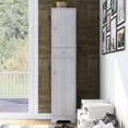 thumbnail image 5 of Furniture of America Astro Contemporary Wood 1-Drawer Pantry in White Oak, 5 of 12