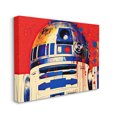 thumbnail image 4 of Stupell Industries Urban Paint Splatter Robot Fairy Tales & Fantasy Painting Gallery Wrapped Canvas Art Print Wall Art, 20 x 16, 4 of 8