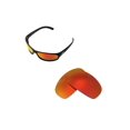 thumbnail image 4 of Walleva Fire Red Polarized Replacement Lenses for Bolle Anaconda Sunglasses, 4 of 6