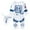 A-White188, variant on WhouRiu Boys Romper Cartoon Astronaut Long Sleeve Bodysuits Baby Spring Outdoor Soft Comfortable Jumpsuits White,Size 6-12 M