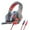 Red RD, variant on Giunmcul Reduced Price Head-mounted Computer Headset Wired with Microphone Low-latency Stereo Audio Gaming Headset