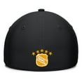 thumbnail image 4 of Men's Fanatics Black/Gold Boston Bruins Heritage Captain Flex Hat, 4 of 4