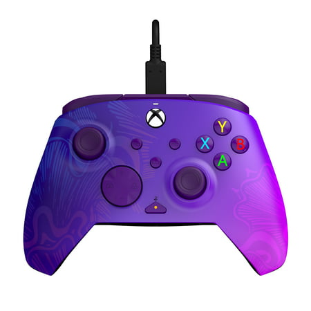 REMATCH Advanced Wired Controller: Purple Fade For Xbox Series X|S, Xbox One, & Windows 10/11 PC