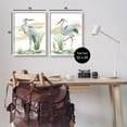 thumbnail image 3 of Stupell Industries Herons on Marsh Shore Animals & Insects Painting White Framed Art Print Wall Art, 16 x 20, Set of 2, 3 of 9