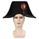 thumbnail image 4 of Sombrero de Napoleón medieval para cosplay, disfraz de fantasía, disfraz para adultos, hombres y mujeres, sombrero de almirante bicornio, uniforme, bata, pantalones, traje de Halloween, 4 of 5