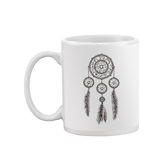 Ethnic Dream Catcher Design Mug  -Image by Shutterstock,