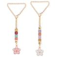 thumbnail image 1 of 2 piezas de cadenas con dijes dije con mango de letra para decoraciones con mango de vaso Stanley, 1 of 7