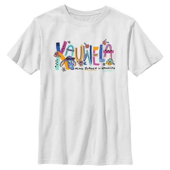 Boys Lilo & Stitch Kauwela Means Summer T Shirt