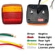 thumbnail image 2 of Luces Traseras para Remolque 2 Uds. 12V 26 LED Parada Lámpara Sumergible Barco Y Camión, 2 of 6