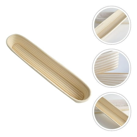 FONWILYO 1Pack Sourdough Bread Baking Supplies Proofing Basket Bread Rectangular Shape