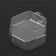 thumbnail image 4 of Hexagon Shape Wall Hanging Vase Transparent Plant Flower Pot, 4 of 5