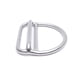 thumbnail image 5 of Eigraketly Diving Ring Quick Adjust Stainless Keeper D-Ring Weight Stopper Buckle Swimming Strap Steel Belt Accessories Underwater 2piezas, 5 of 6