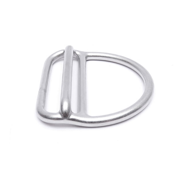 Greeniant Anillo de buceo, cinturón de pesas de acero inoxidable, hebilla de correa, anillo en D, equipo de tope, accesorios para exteriores Deportes acuáticos