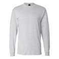 thumbnail image 2 of Hanes Men's 100 Percent Cotton Long Sleeve T-Shirt 5186, 2 of 7