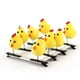 thumbnail image 2 of Venta de lindos y pequeños clips para el cabello de pato amarillo, gafas de sol con lazo en forma de corazón de melocotón, corona, sombrero, tocado de pollo amarillo, juguete para puesto de regalo, 2 of 6