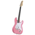 thumbnail image 2 of H-S-S Pickup Electric Guitar Kit with 5W AMP Bag Guitar Strap Strings Rose Red, 2 of 11