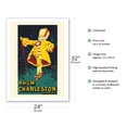 thumbnail image 2 of Charleston Rum (Rhum) - Bordeaux France - Vintage French Advertising Poster by Jean D'Ylen c.1925 - Bamboo Fine Art 290gsm Paper Print (Unframed) 24x32in, 2 of 4