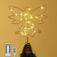 thumbnail image 1 of Decoración para árbol de Navidad Angel Roylvan USB de 20 cm con 20 LED, 1 of 9