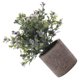 thumbnail image 5 of Maceta de flores falsa, escritorio, mini flor de plástico artificial en maceta, decoración del hogar, simulación, bonsái, púrpura Scienceny HA8896-02B, 5 of 6
