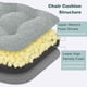 thumbnail image 4 of Cojines para Sillas de Comedor Juego de 6, Cojines para Sillas de Cocina de Espuma Viscoelástica de Doble Capa, Almohadillas de Asiento de Diseño Patentado con Lazos, 4 of 4