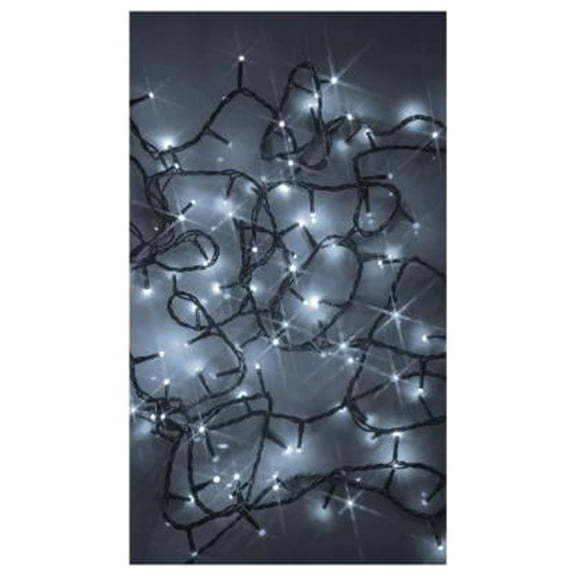 Holiday Wonderland SL100PW LED Compact String 100-Light Set, Micro, Pure White - Quantity 1