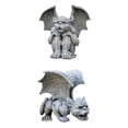 thumbnail image 1 of 2 estatuas de para jardín, cama de flores, escultura de animales, manualidades decorativas para exteriores DYNWAVEMX Estatua de gárgola, 1 of 8