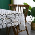 thumbnail image 2 of relayinert Lightweight Lace Hollow Table Flag Practical And Elegant For Restaurants Estates Polyester Tableflag 40*90 cm, 2 of 6