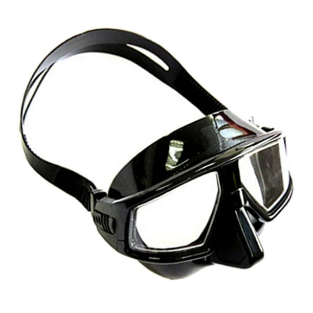 Gafas de buceo Perfecl Antivaho Impermeable Para Adultos Negro