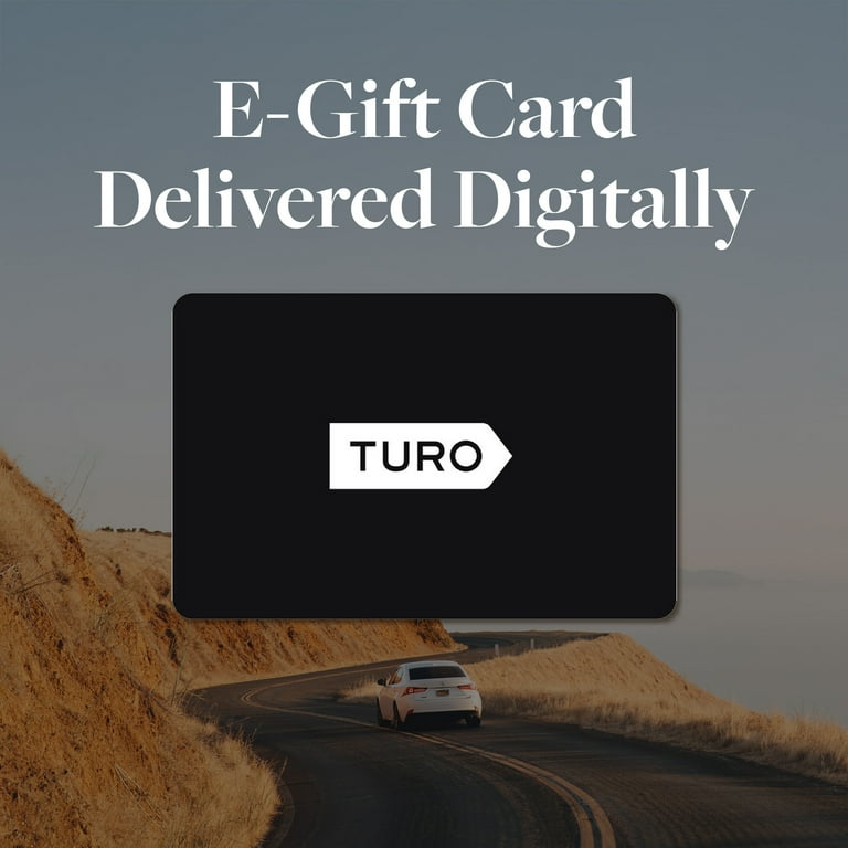 Turo $150 eGift Card [Email Delivery]