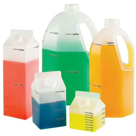 UPC: 0765023812077 | Learning Resources Measurement Set Gallon Pre-K+ 5Pcs Multi (LRN1207)