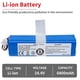 thumbnail image 5 of Batería de repuesto CulHye de 6000 mAh y 14,4 V de iones de litio, compatible con Proscenic M7 Pro, M8 Pro, M7 Max, Lenovo LR1, Viomi S9, Uoni V980 Max, V980 Plus, Onson J30 Pro y Lydsto R1., 5 of 5