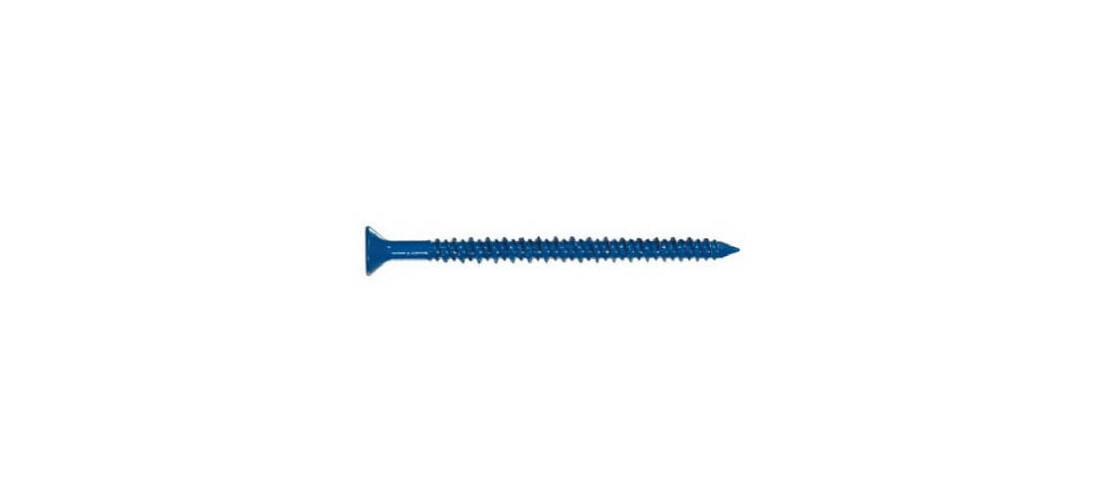 HILLMAN FASTENERS Rawl 1/4 x 2-3/4-Inch Tapper Concrete Screw with Phillips Flat Head, 100-Pack 375310