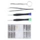 thumbnail image 2 of Kit de reparación de gafas, tornillos pequeños de acero inoxidable para gafas de sol, destornillador y pinzas para relojes y gafas., 2 of 14