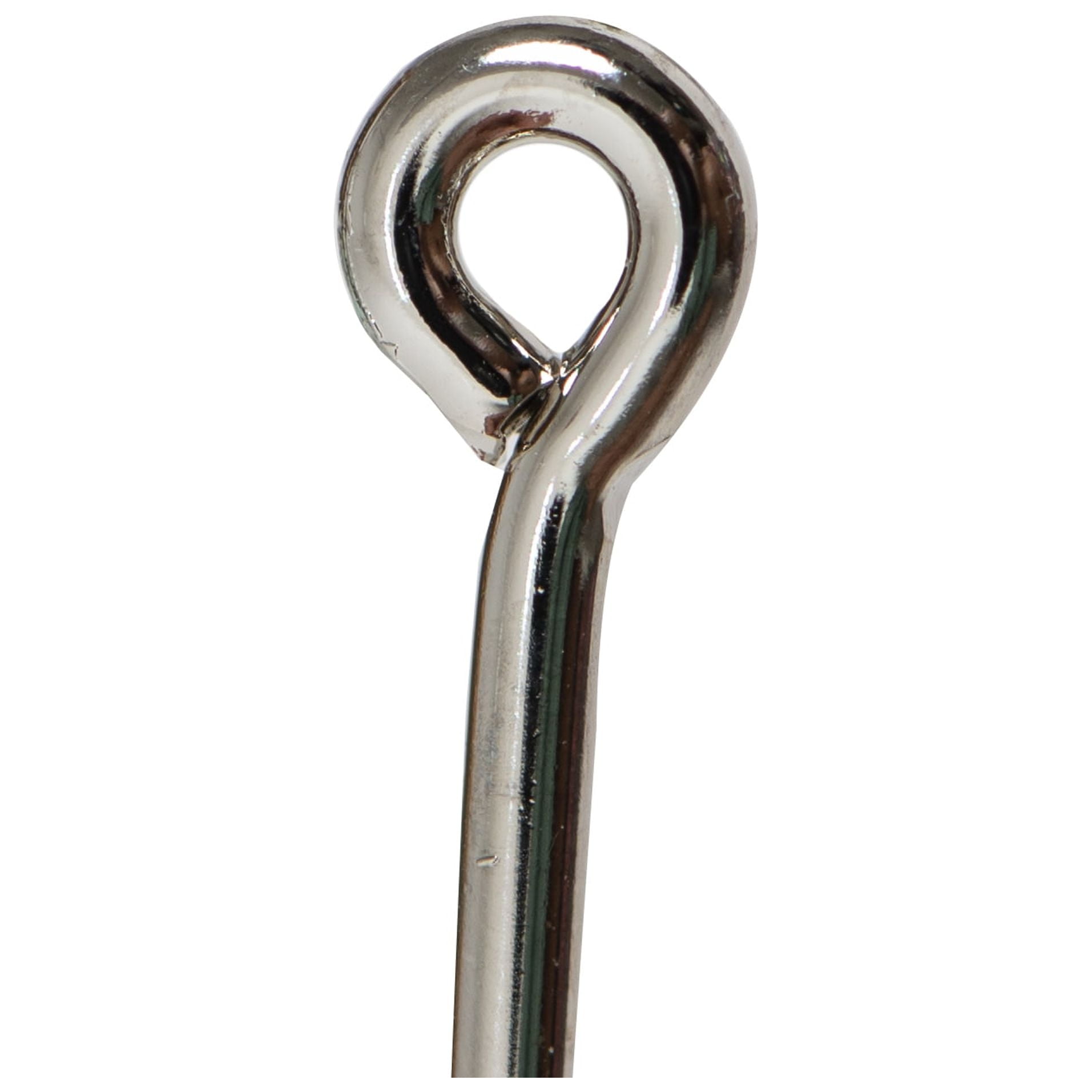 (4 pack) Mustad Long Shank Beak Hook (Nickel) - Size: 3/0 8pc