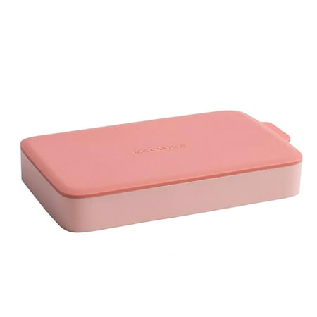 

Mittory Silicone Ice Making Mini 24 Square Ice Tray Home Mold Ice Making With Lid