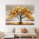 thumbnail image 1 of Cuadro Árbol Dorado Flores, 1 of 4