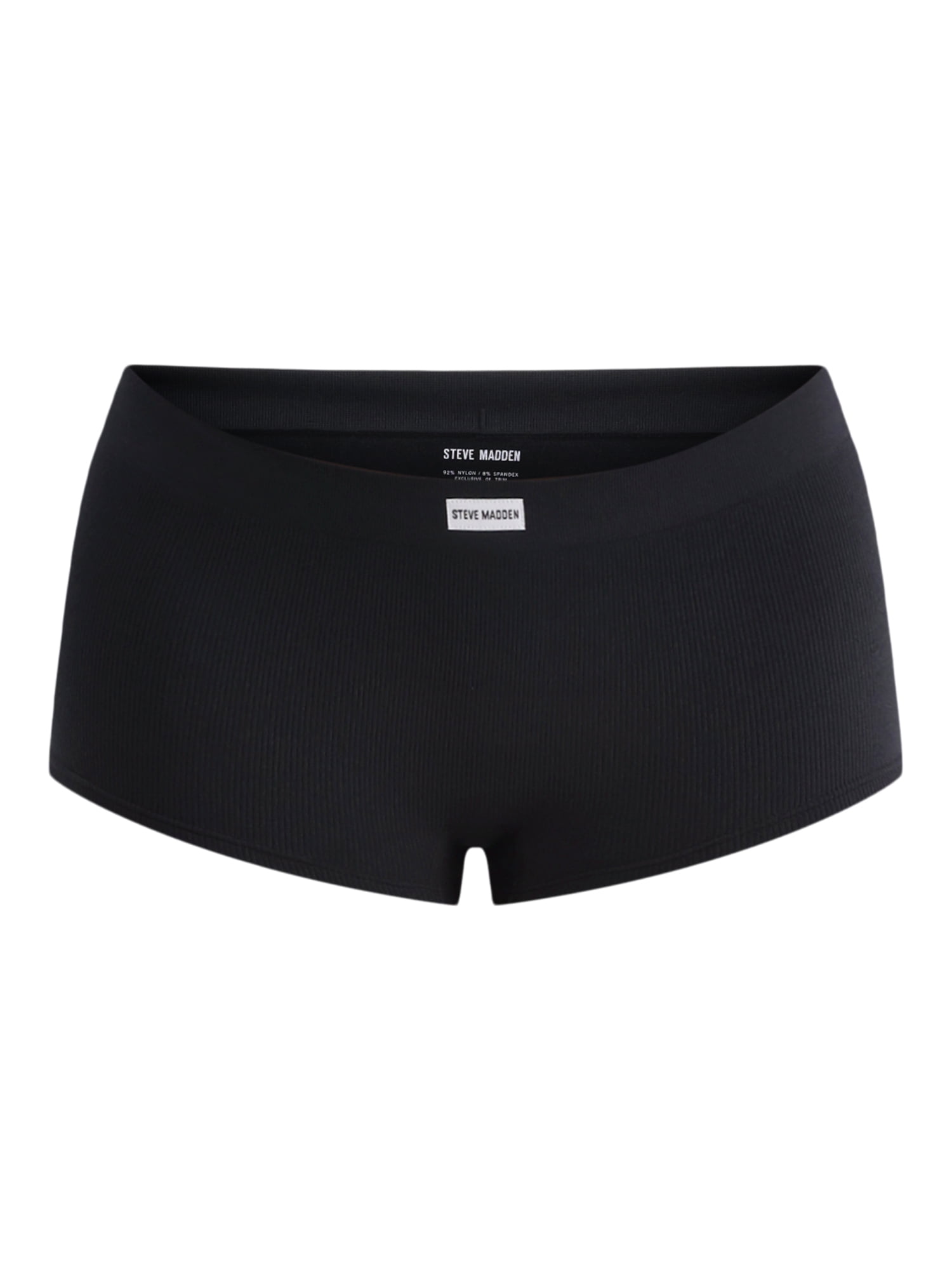 Steve Madden Women's Seamless Boyshort Panties, 5-Pack, Sizes S-XL