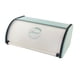 thumbnail image 2 of Panera de hierro, contenedor de almacenamiento de cocina con tapa enrollable, pan multiusos Blanco Verde L, 2 of 9