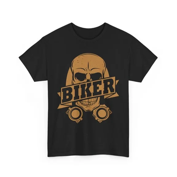 Biker T-Shirt S-5XL, Motorcycle Rider Shirt, Bike Ride Motorcycle Bike Tshirt S-5XL
