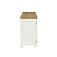 thumbnail image 4 of Steve Silver Co. Adjustable Shelf Farmhouse with 4 Drawers and LED, Wood Metal White, 4 Shelves, 4 of 8