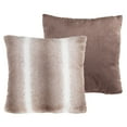 thumbnail image 7 of Somerset Home Set of Two 17-Inch Square Plush Throw Pillows and Covers (Gray), 7 of 7