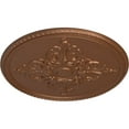 thumbnail image 3 of 40 5/8"OD x 1 3/4"P Milton Ceiling Medallion (Fits Canopies up to 7 7/8"), Hand-Painted Polished Copper, 3 of 6