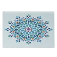 thumbnail image 1 of Orient Cutting Board, Illustration of Old Eastern Antique Oriental Damask Round Motif, Decorative Tempered Glass Cutting and Serving Board, Large Size, Multicolor, by Ambesonne, 1 of 1