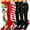 Red White Black, variant on 6 Pairs Copper Compression Socks for Women & Men Circulation 15-20 mmhg - Better Blood Flow, Swelling, Best Support for Medical, Running, Nursing